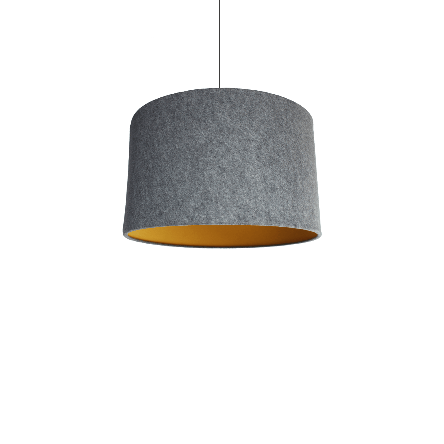 Buttercup Felt Drum Pendant