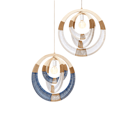 Woven Necklace Lampshade