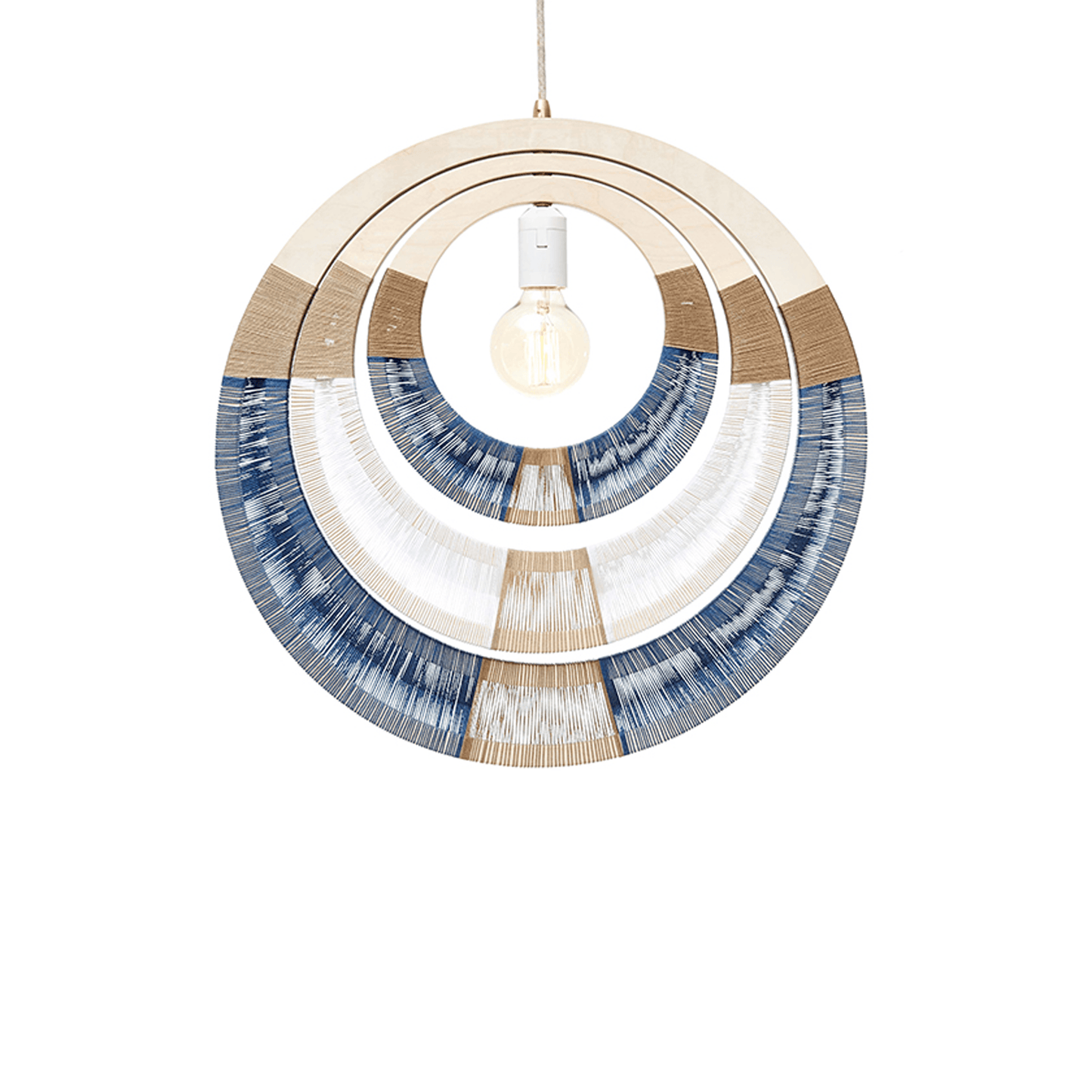 Woven Necklace Lampshade
