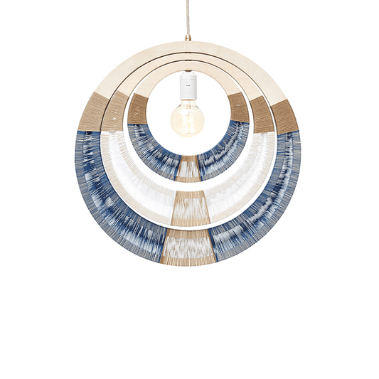 Woven Necklace Lampshade