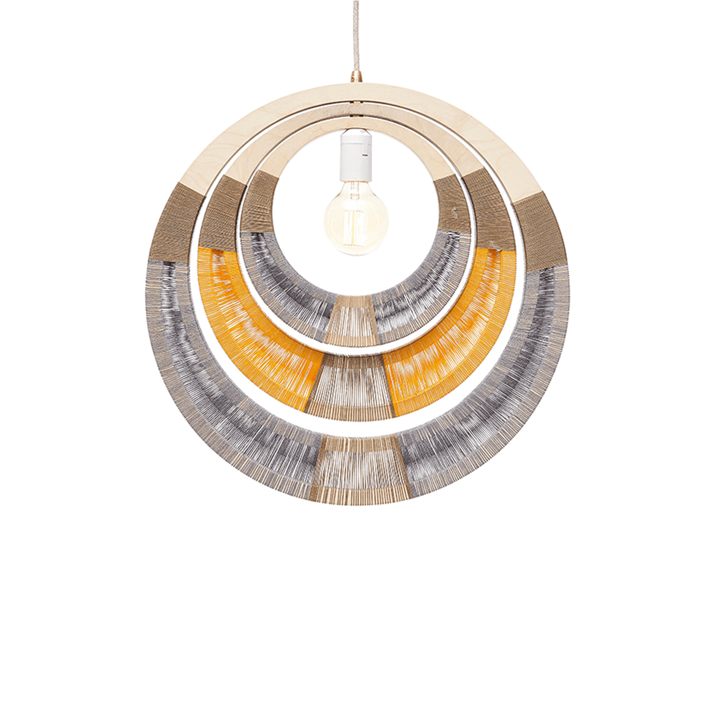 Woven Necklace Lampshade