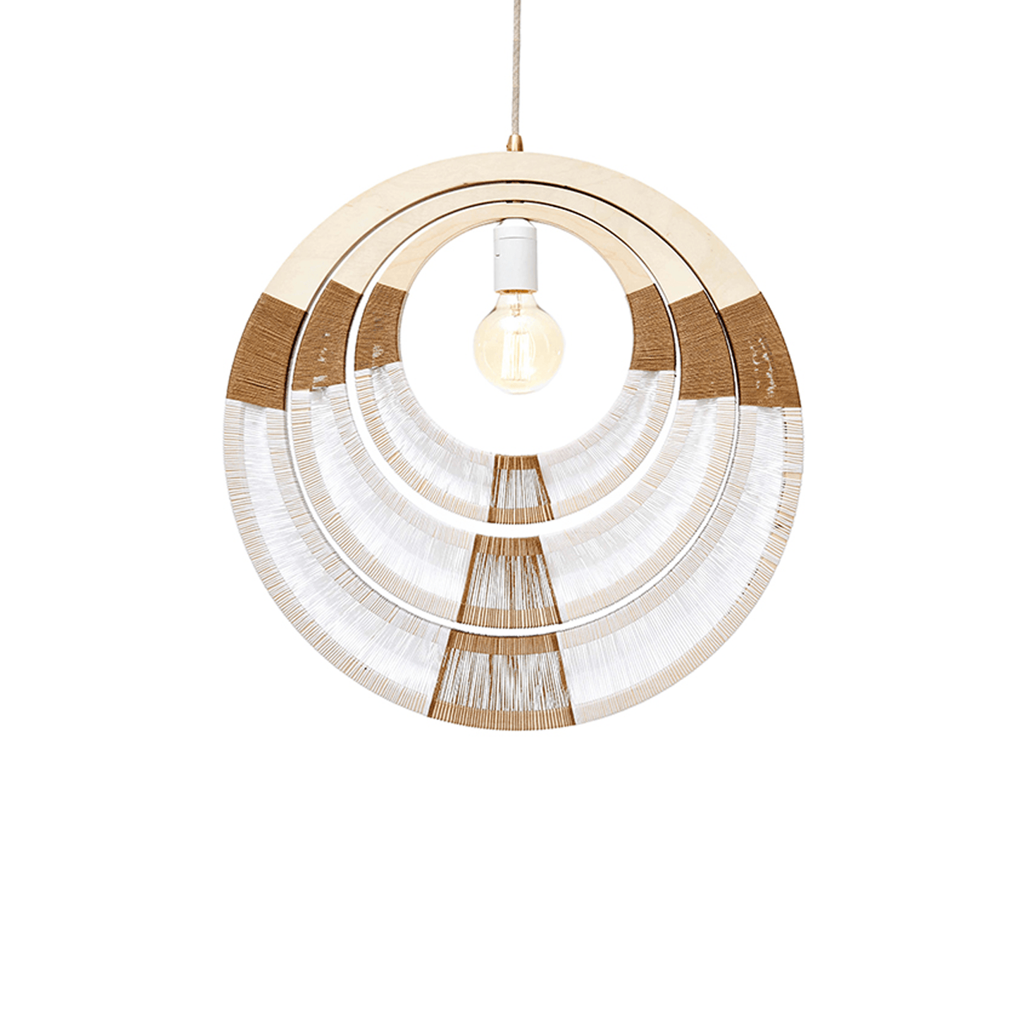 Woven Necklace Lampshade