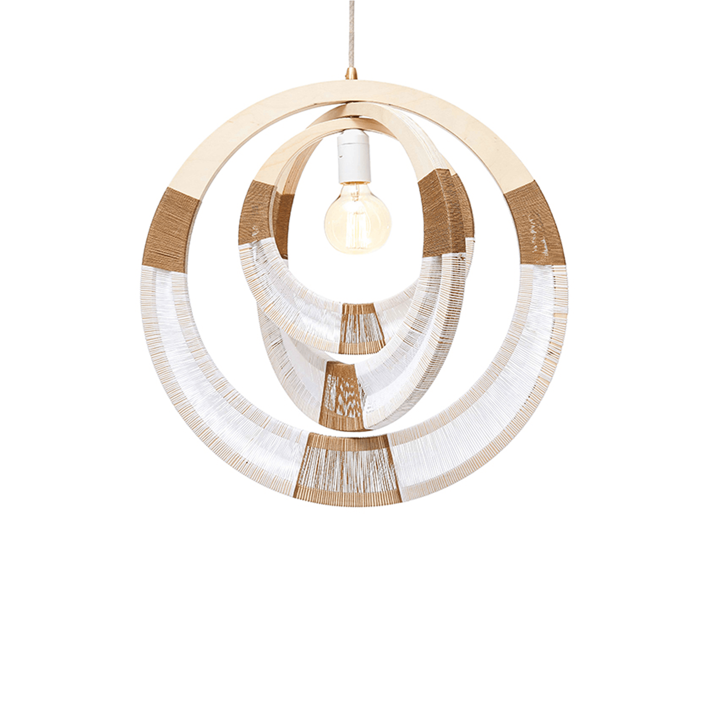 Woven Necklace Lampshade