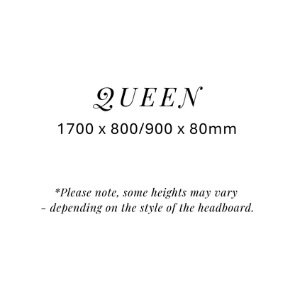 Size (for headboards)