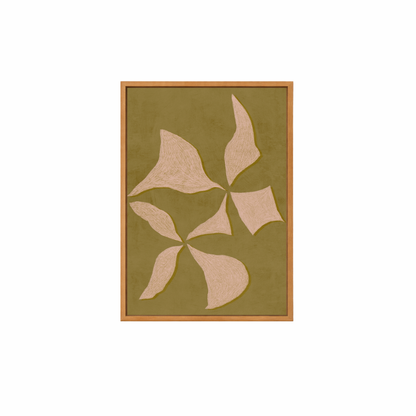 Framed Canvas Print ~ Pink Kites