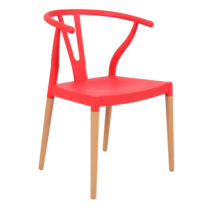 Colourful Wishbone Dining Chair