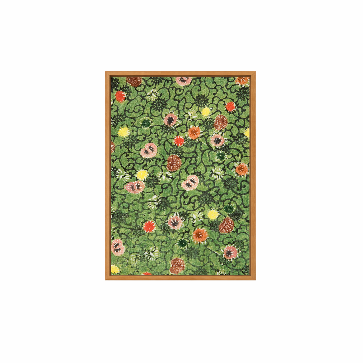 Framed Canvas Print ~ Green Field