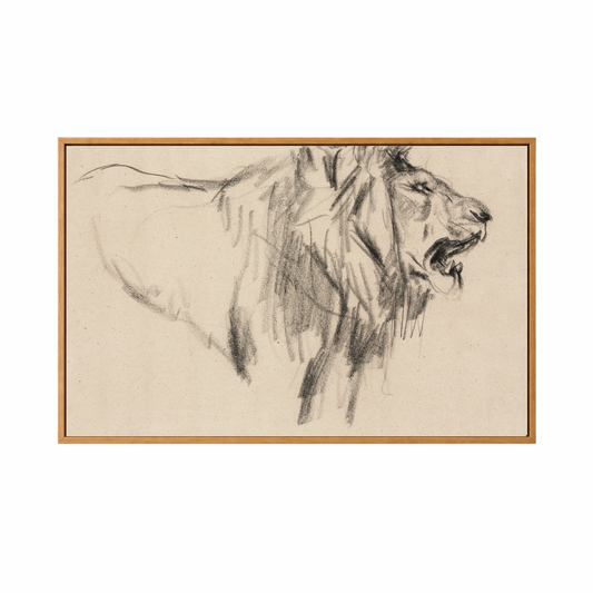 Framed Canvas Print ~ Bhubesi