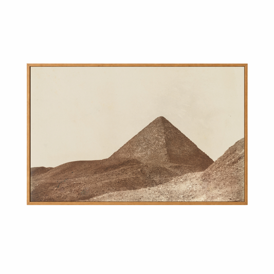 Framed Canvas Print ~ Ancient Pyramid