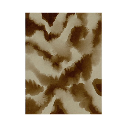 Framed Canvas Print ~ African Watercolour Series
