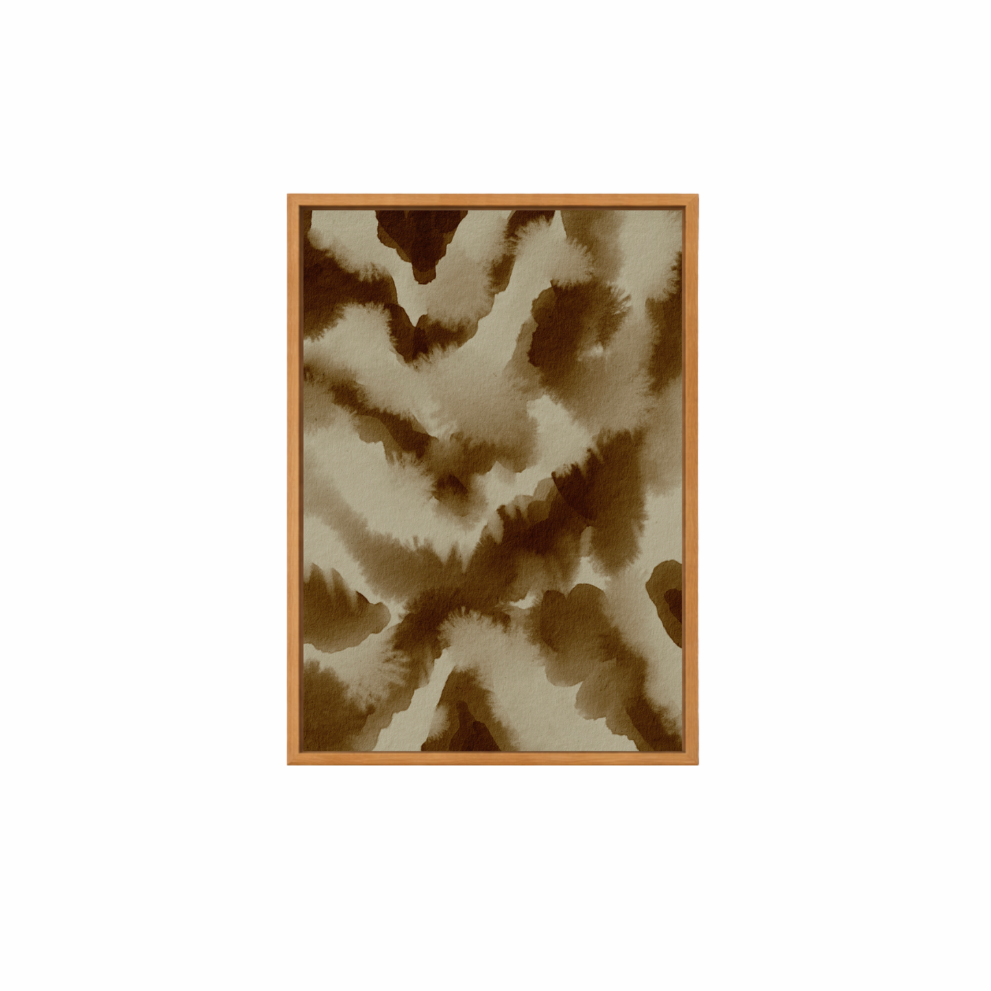 Framed Canvas Print ~ African Watercolour Series