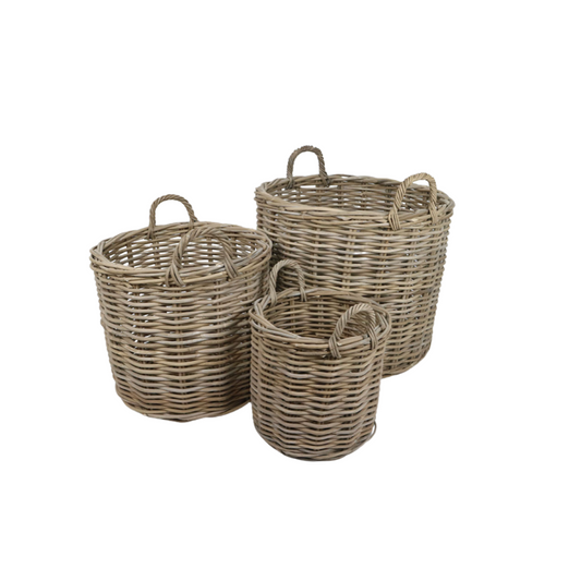 Set of Round Baskets
