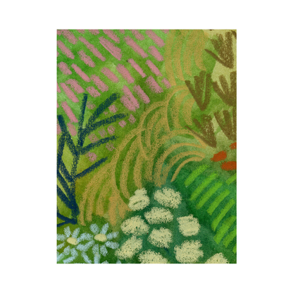 Framed Canvas Print ~ Tropical Pastel Series