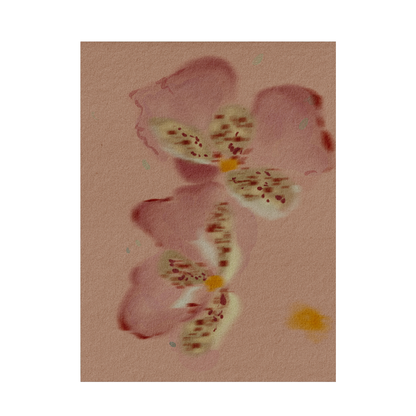 Framed Canvas Print ~ Orchid Series