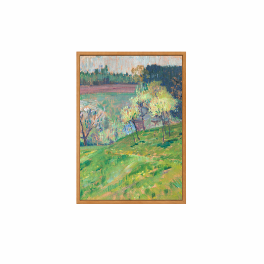 Framed Canvas Print ~ Blooming Orchard