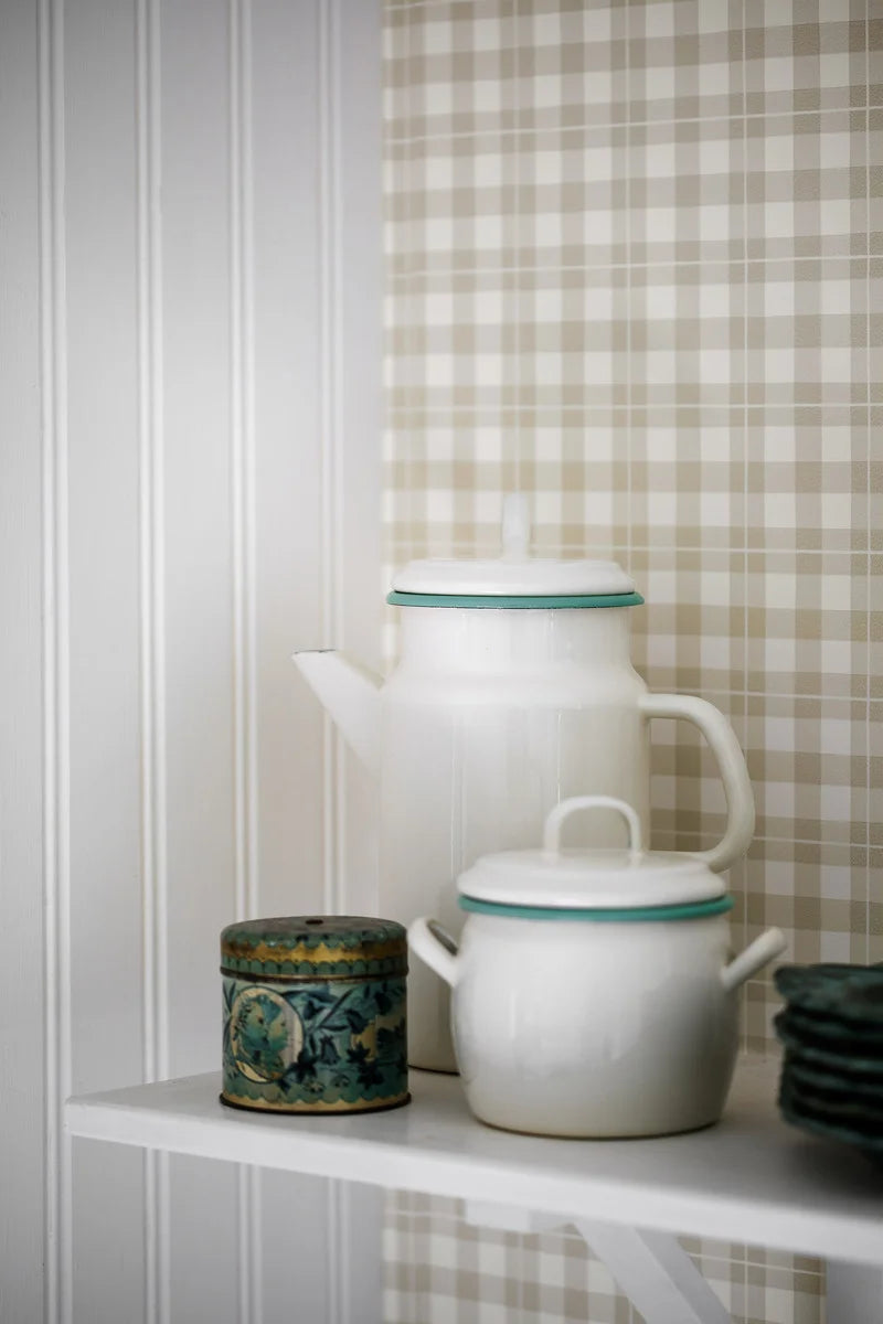 Frida Checked Wallpaper