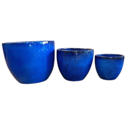 Egg Glazed Planter Sets