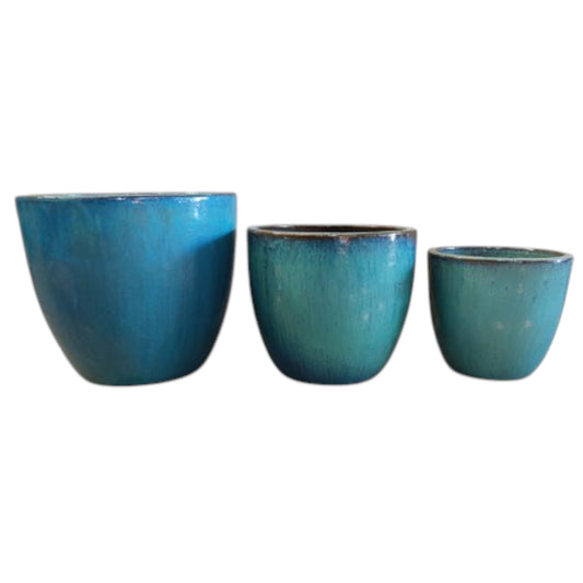 Egg Glazed Planter Sets