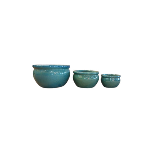 Bulb Glazed Planter Sets