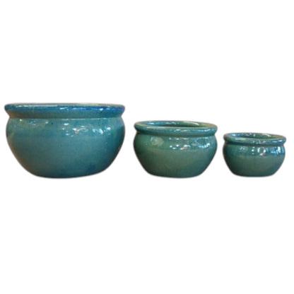 Bulb Glazed Planter Sets