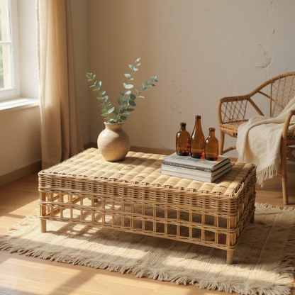 Weave Coffee Table / Ottoman