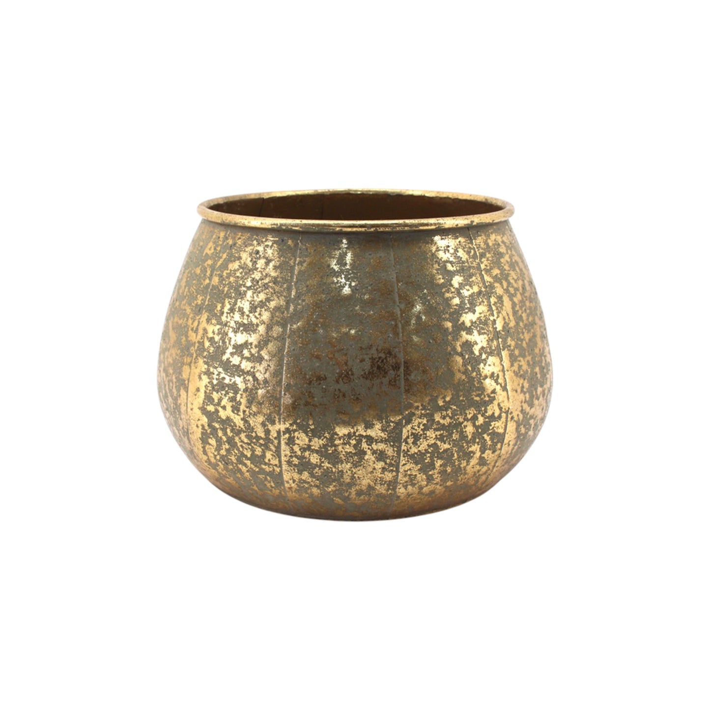 Distressed Metal Planters
