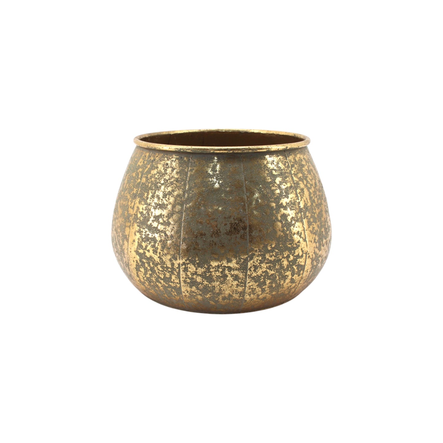Distressed Metal Planters