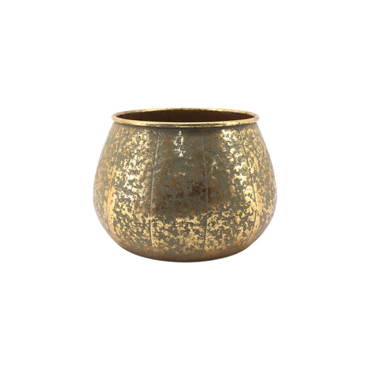 Distressed Metal Planters
