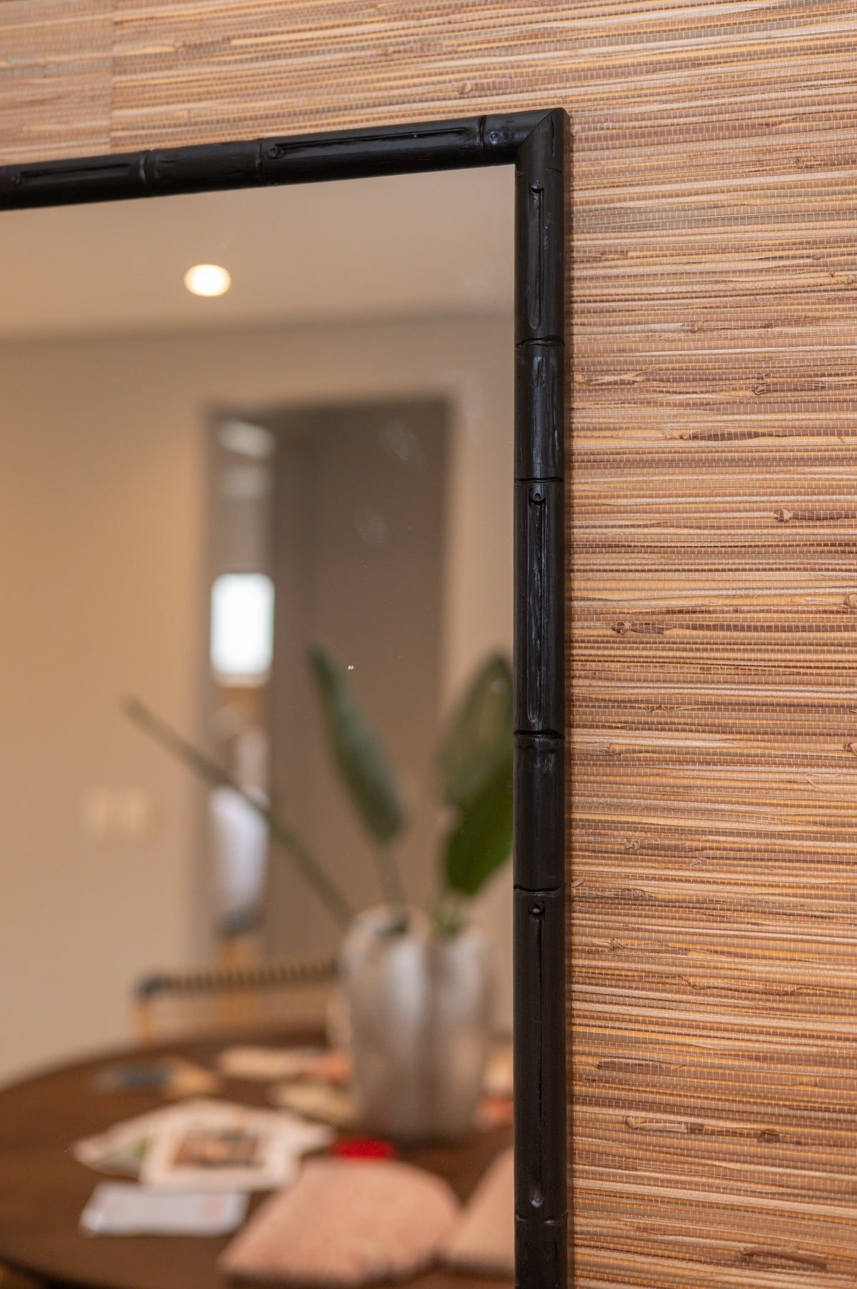 Faux Bamboo Frame Mirrors