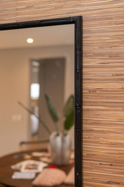 Faux Bamboo Frame Mirrors