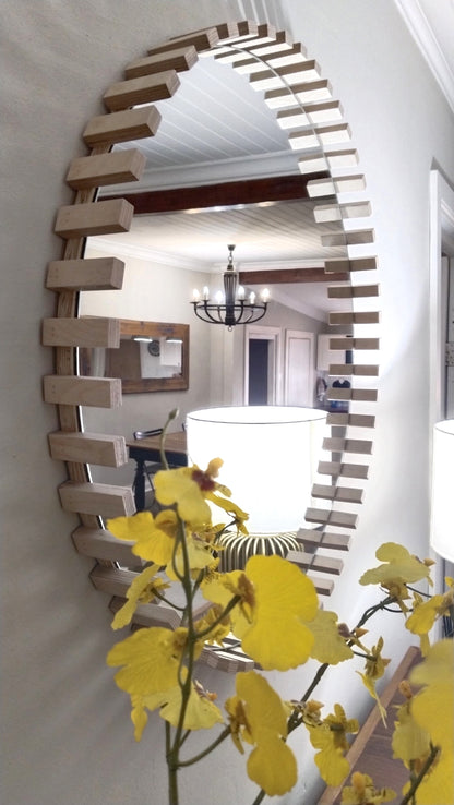 Cog Birch Mirror