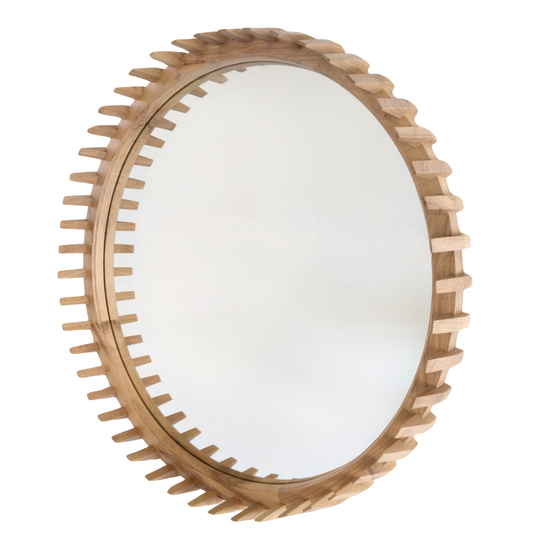 Cactus Oak Mirror