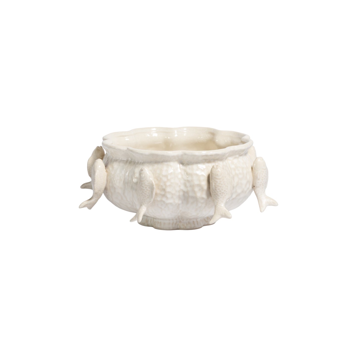 Ceramic Fish Bowl & Vase