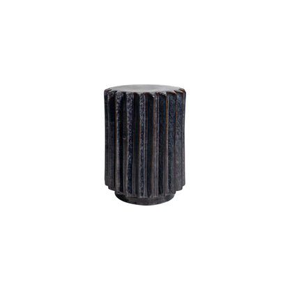 Mottled Navy Garden Stools