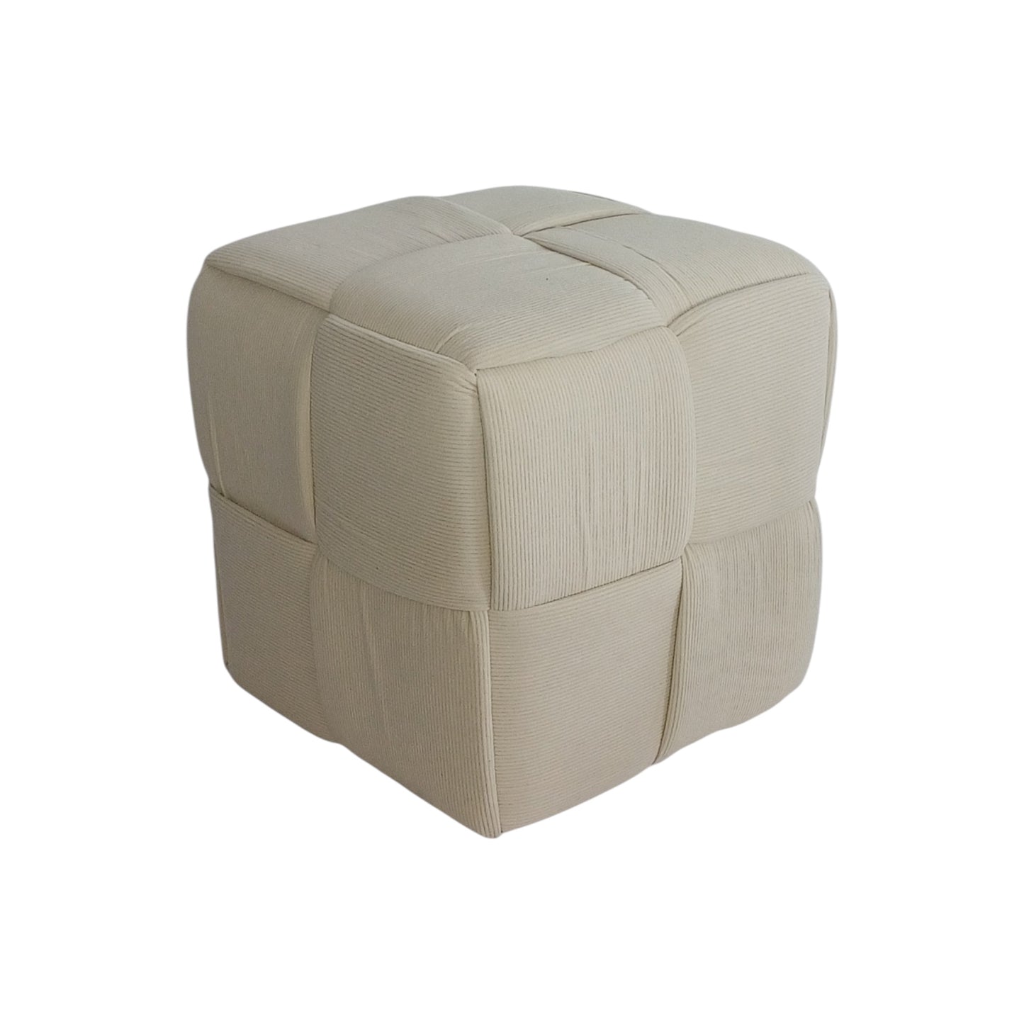 Woven Ottoman Cubes