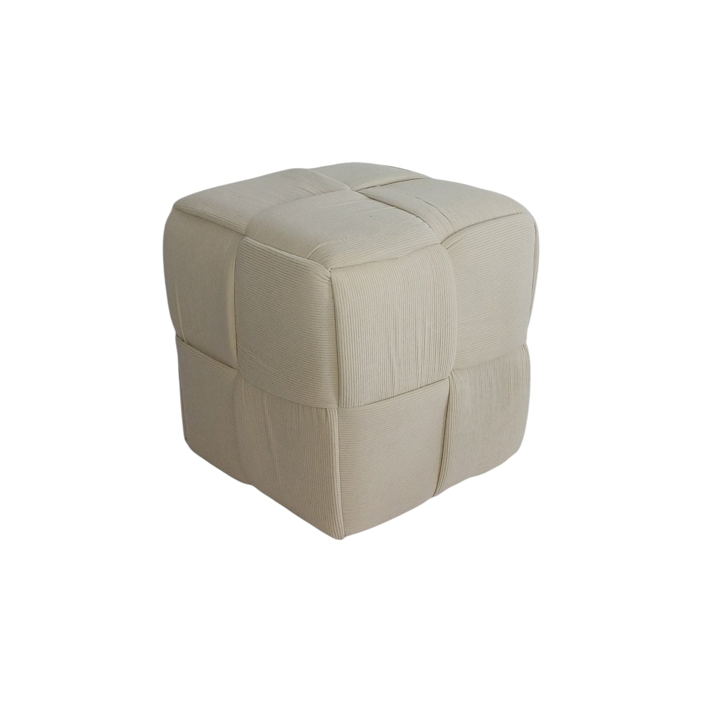Woven Ottoman Cubes