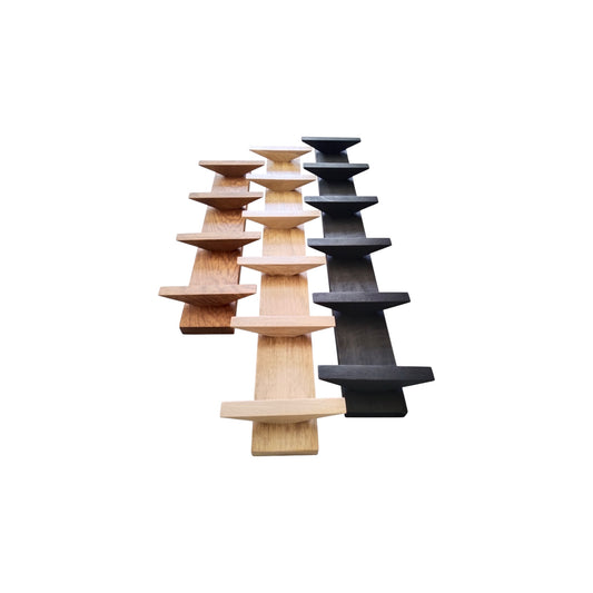 Oak Slant Hooks