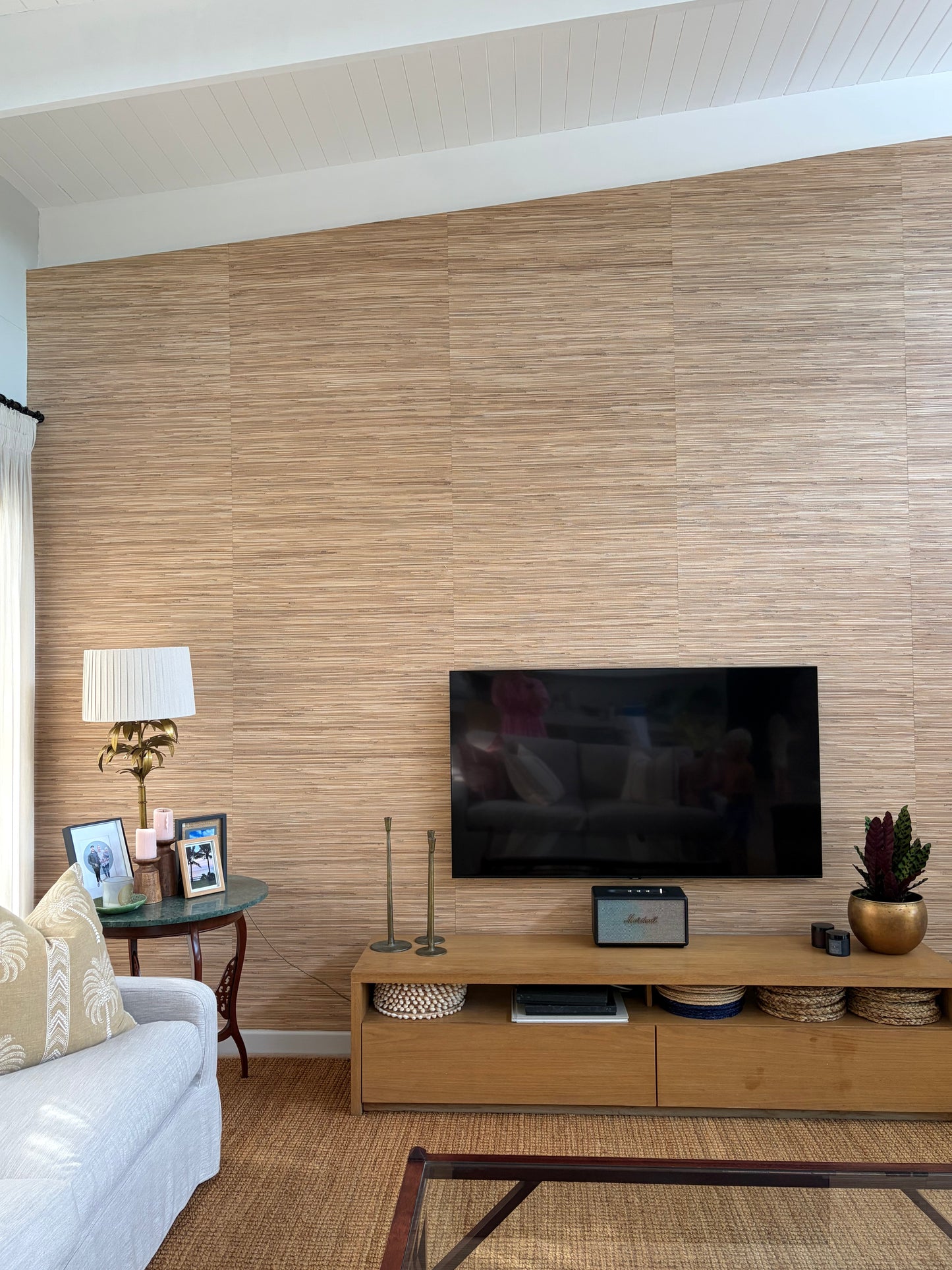Natural Grasscloth Wallpaper (XL roll)