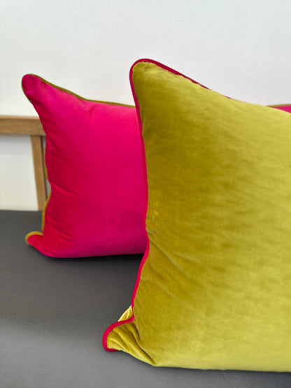 Chartreuse + Fusia Scatter