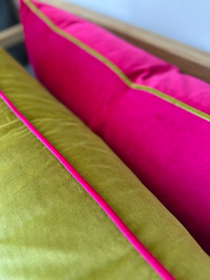 Chartreuse + Fusia Scatter