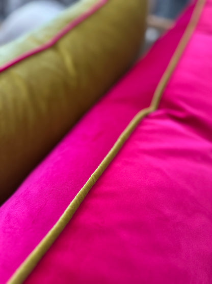 Chartreuse + Fusia Scatter