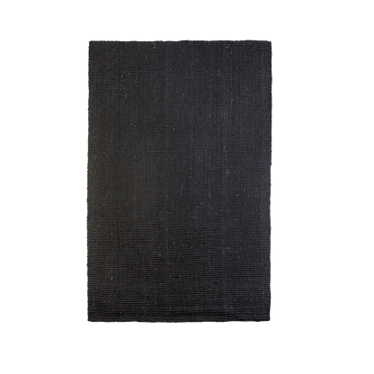 Jute Black Rug
