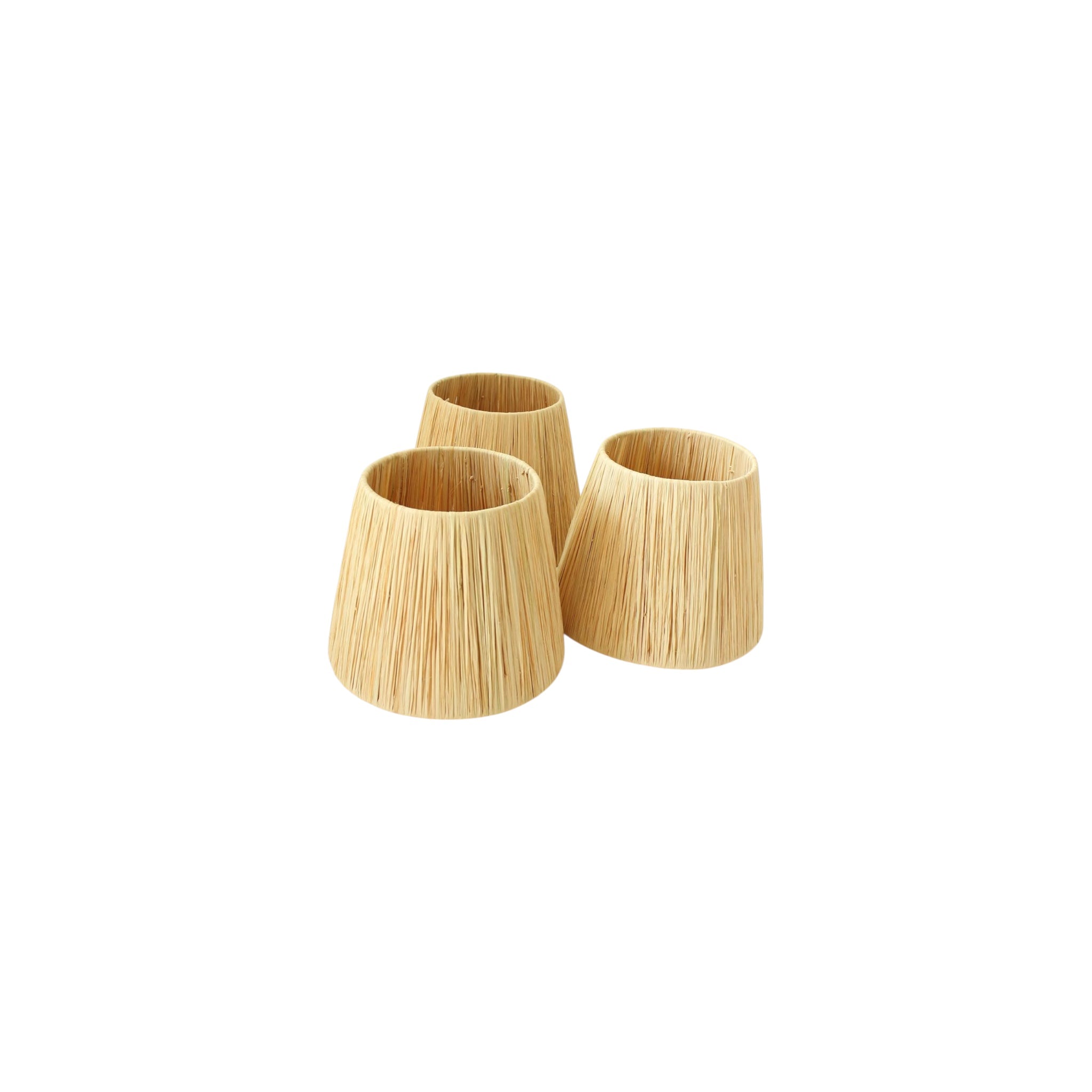 Little Raffia Lampshades – Esque