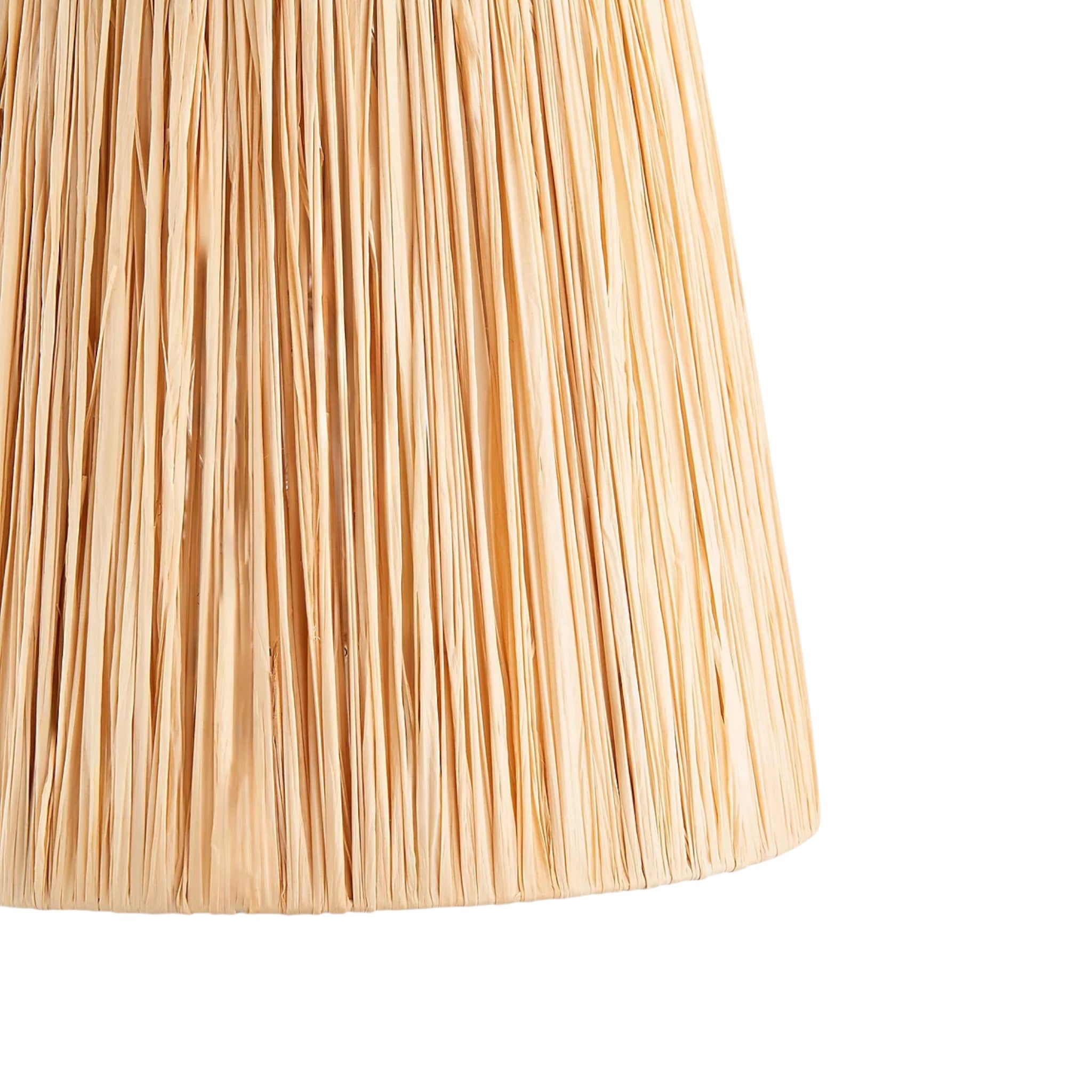 Classic Raffia Lampshade – Esque