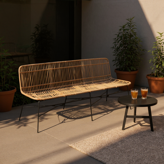 Cane Bench