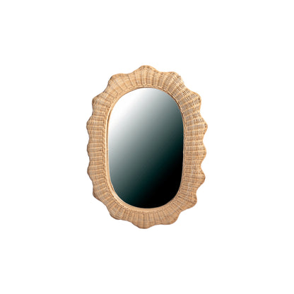 Oval Wave Mirror