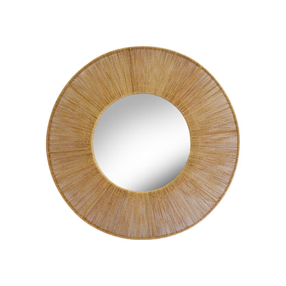 Round Jute Mirrors