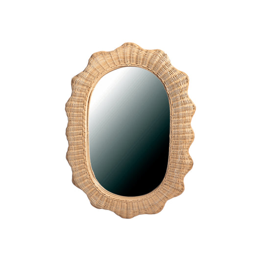 Oval Wave Mirror