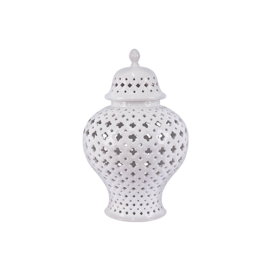 White Ginger Jar
