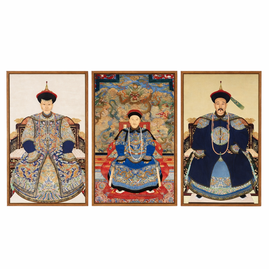 Framed Canvas Print ~ Imperial Portraits